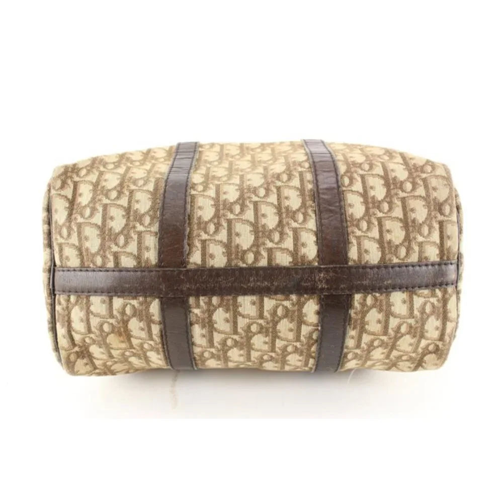 Dior Brown Monogram Trotter Boston Bag 60d628s